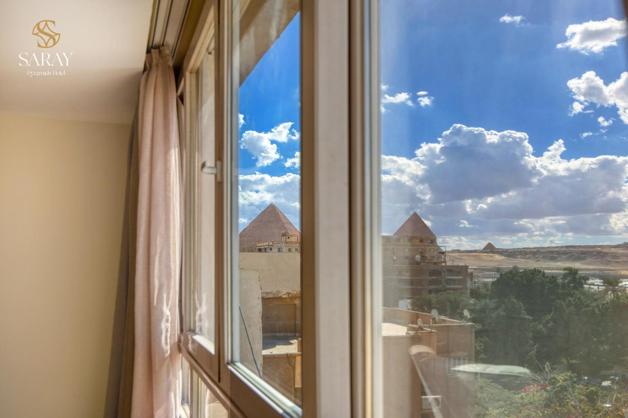Saray Pyramids & Museum View Hotel Kafret el-Gabal Cameră foto