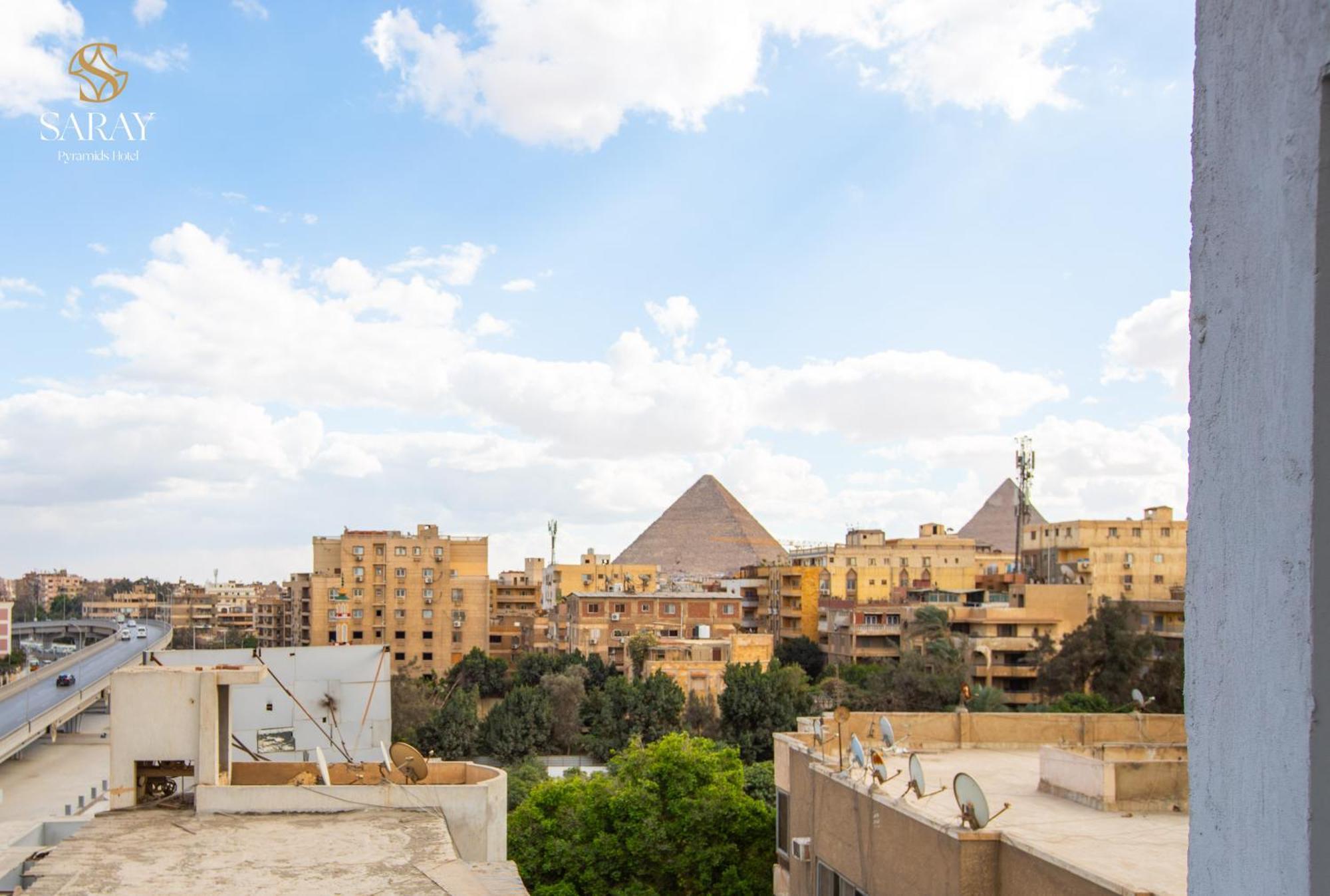 Saray Pyramids & Museum View Hotel Kafret el-Gabal Cameră foto