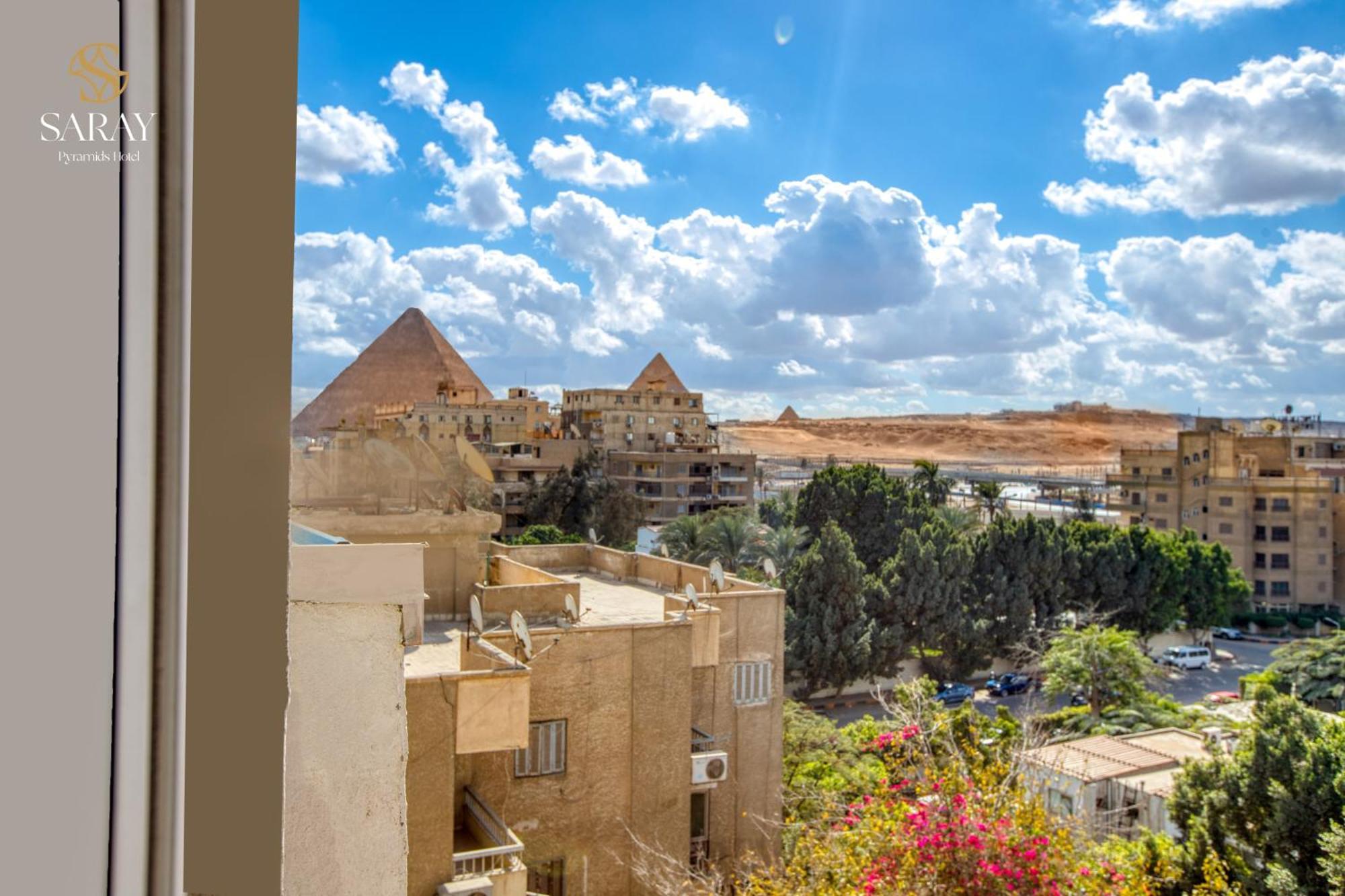 Saray Pyramids & Museum View Hotel Kafret el-Gabal Cameră foto